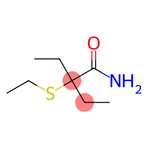 Butanamide, 2-ethyl-2-(ethylthio)-