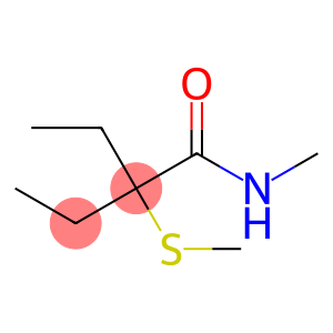 2-Ethyl-N-methyl-2-(methylthio)butyramide