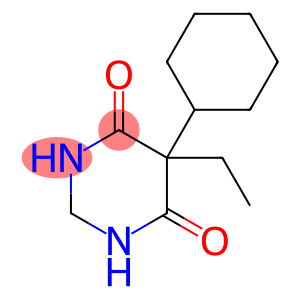 4,6(1H,5H)-Pyrimidinedione,5-cyclohexyl-5-ethyldihydro-(5CI)