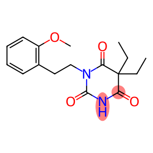 5,5-Diethyl-1-(2-methoxyphenethyl)barbituric acid