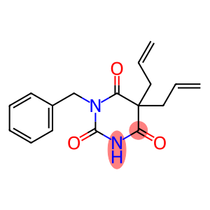 2,4,6(1H,3H,5H)-Pyrimidinetrione, 1-(phenylmethyl)-5,5-di-2-propen-1-yl-