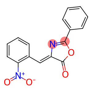 5(4H)-Oxazolone, 4-[(2-nitrophenyl)methylene]-2-phenyl-, (4Z)-