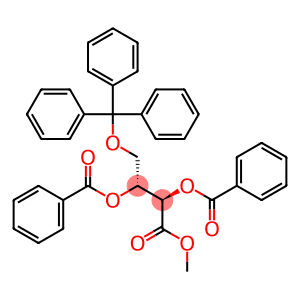 Butanoic acid, 2,3-bis(benzoyloxy)-4-(triphenylmethoxy)-, methyl ester, (2R,3R)-