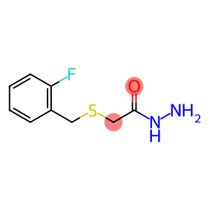 2-[(2-fluorophenyl)methylthio]acetohydrazide