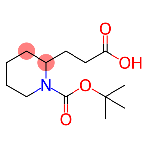 3-(1-(tert-Butoxycarbonyl)piperidin-2-yl)propanoic acid