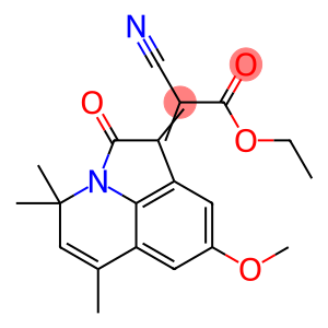 Ethyl (2Z)-cyano(8-methoxy-4,4,6-trimethyl-2-oxo-4H-pyrrolo[3,2,1-ij]quinolin-1(2H)-ylidene)acetate