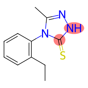 3H-1,2,4-Triazole-3-thione,4-(2-ethylphenyl)-2,4-dihydro-5-methyl-(9CI)