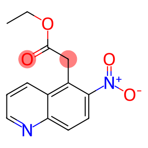 ethyl 2-(6-nitroquinolin-5-yl)acetate