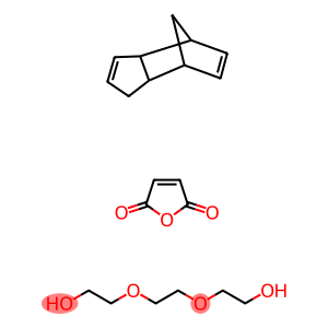 2,5-Furandione, polymer with 2,2'- [1,2-ethanediylbis(oxy)] bis [ethanol] and 3a, 4, 7, 7a-tetrahydro-4, 7-methano-1H-indene