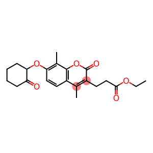 ethyl 3-[4,8-dimethyl-2-oxo-7-(2-oxocyclohexyl)oxychromen-3-yl]propanoate