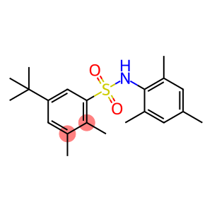 5-tert-butyl-N-mesityl-2,3-dimethylbenzenesulfonamide