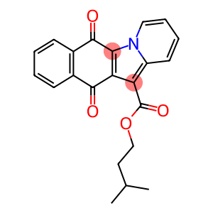 isopentyl 6,11-dioxo-6,11-dihydrobenzo[f]pyrido[1,2-a]indole-12-carboxylate