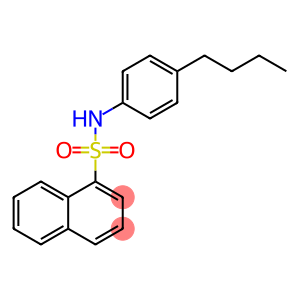 N-(4-butylphenyl)-1-naphthalenesulfonamide