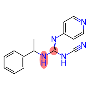 2-Cyano-1-phenethyl-3-(4-pyridyl)guanidine