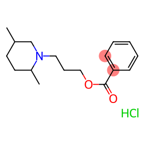 Benzoic acid, 3-(2,5-dimethylpiperidino)propyl ester, hydrochloride