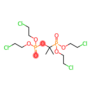 Phosphoric acid 1-[bis(2-chloroethoxy)phosphinyl]-1-methylethylbis(2-chloroethyl) ester