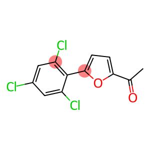 1-[5-(2,4,6-TRICHLOROPHENYL)-2-FURYL]ETHAN-1-ONE