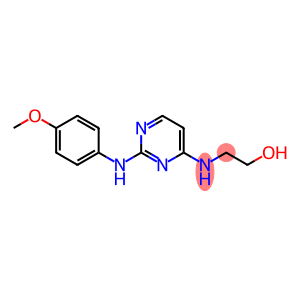 2-(2-(4-methoxyphenylamino)pyrimidin-4-ylamino)ethanol hydrochloride