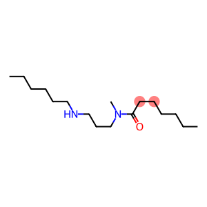 N-[3-(Hexylamino)propyl]-N-methylheptanamide