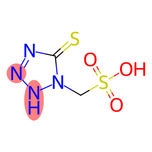 2,5-dihydro-5-thio-1H-tetrazole-1-methane sulfonic acid