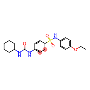 4-{[(cyclohexylamino)carbonyl]amino}-N-(4-ethoxyphenyl)benzenesulfonamide