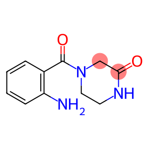 4-(2-AMINOBENZOYL)-2-PIPERAZINONE