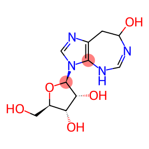 3-β-D-Ribofuranosyl-3,6,7,8-tetrahydroimidazo[4,5-d][1,3]diazepin-7-ol