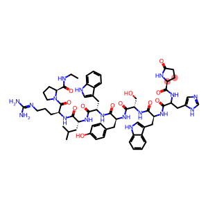 (D-Trp(sup 6)-pro(sup 9))-LHRH ethylamide