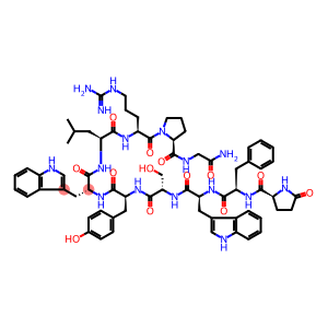 Luteinizing hormone-releasing factor (swine), 2-D-phenylalanine-6-D-tryptophan- (9CI)