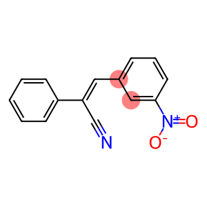 Nitrobenzene, 3-(2-cyano-2-phenylethenyl)