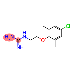 Guanidine, [2-(4-chloro-2,6-dimethylphenoxy)ethyl]- (9CI)