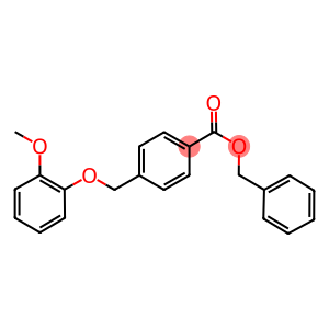 benzyl 4-[(2-methoxyphenoxy)methyl]benzoate