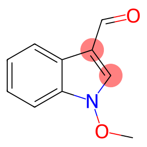 1-Methoxyindole-3-carboxaldehydeN-Methoxyindole-3-carboxaldehyde1-Methoxy-1H-indole-3-carboxaldehyde