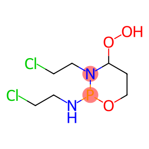 3-(2-Chloroethyl)-2-(2-chloroethyl)amino-4-hydroperoxytetrahydro-2H-1,3,2-oxazaphosphorine