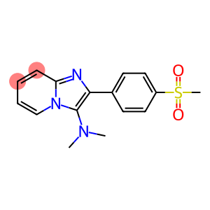 N,N-Dimethyl-2-[p-(methylsulfonyl)phenyl]imidazo[1,2-a]pyridin-3-amine