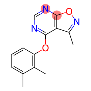 2,3-DIMETHYLPHENYL 3-METHYLISOXAZOLO[5,4-D]PYRIMIDIN-4-YL ETHER
