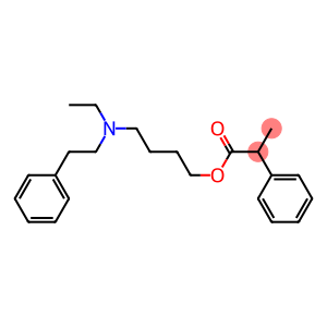 2-Phenylpropionic acid 4-[ethyl(phenethyl)amino]butyl ester