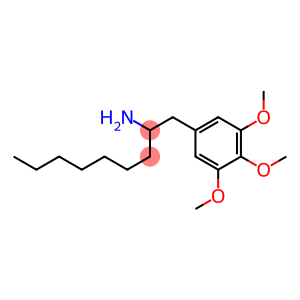 α-Heptyl-3,4,5-trimethoxybenzeneethanamine