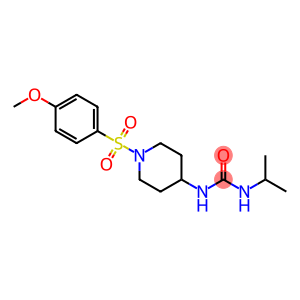 N-ISOPROPYL-N'-(1-[(4-METHOXYPHENYL)SULFONYL]-4-PIPERIDINYL)UREA