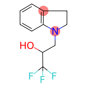 3-(2,3-DIHYDRO-1H-INDOL-1-YL)-1,1,1-TRIFLUORO-2-PROPANOL