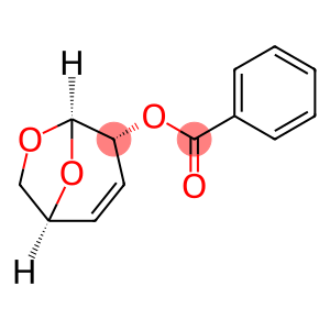 β-D-erythro-Hex-3-enopyranose, 1,6-anhydro-3,4-dideoxy-, benzoate (9CI)