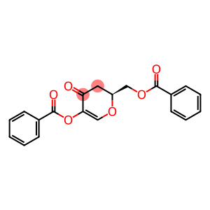 4H-Pyran-4-one, 5-(benzoyloxy)-2-(benzoyloxy)methyl-2,3-dihydro-, (S)-