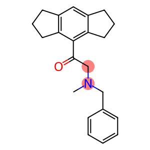 4-[[Benzyl(methyl)amino]acetyl]-1,2,3,5,6,7-hexahydro-s-indacene