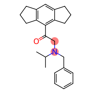 1-[(1,2,3,5,6,7-Hexahydro-s-indacen)-4-yl]-2-[isopropyl(phenylmethyl)amino]ethanone