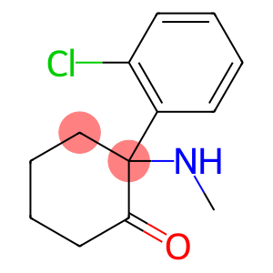 Cyclohexanone, 2-(o-chlorophenyl)-2-(methylamino)-, (±)- (8CI)