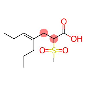 (E)-2-(Methylsulfonyl)-4-propyl-4-heptenoic acid