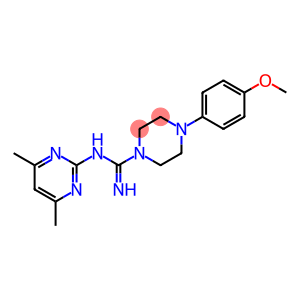 N-(4,6-二甲基嘧啶-2-基)-4-(4-甲氧苯基)哌嗪-1-甲酰亚胺酰胺