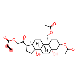 (14β,17R)-3β,5β,14,19,21-Pentahydroxypregnan-20-one 21-acrylate 3,19-diacetate