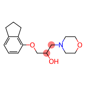 1-(4-Indanyloxy)-3-morpholino-2-propanol