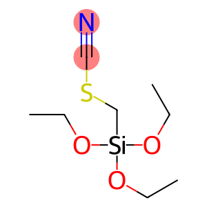 Thiocyanic acid, (triethoxysilyl)methyl ester